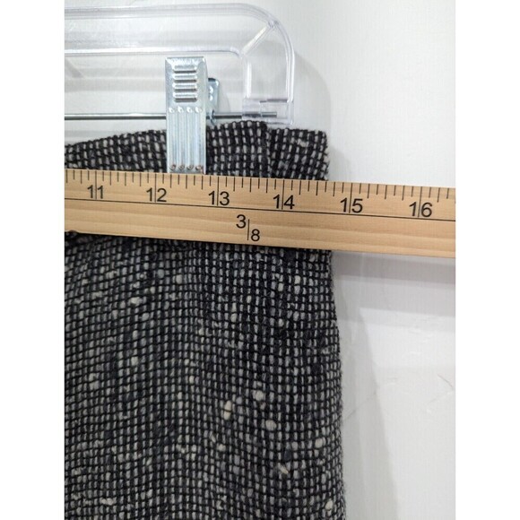 Rena Lange Trousers Womens Size 8 Black Tweed Vintage - Picture 10 of 12